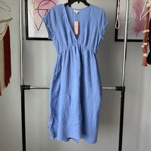 Blue Gianni Bini summer dress. Size Large.